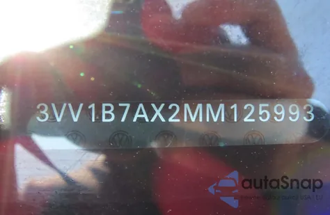 2021 Volkswagen Tiguan S z USA, uszkodzony, nr VIN 3VV1B7AX2MM125993